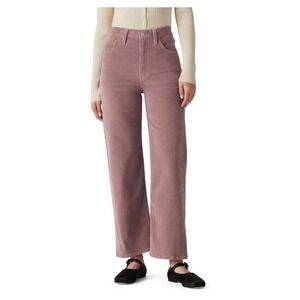 NWT Levi's Ribcage Straight Ankle Corduroy Jeans Rose Taupe 29x27 High Rise